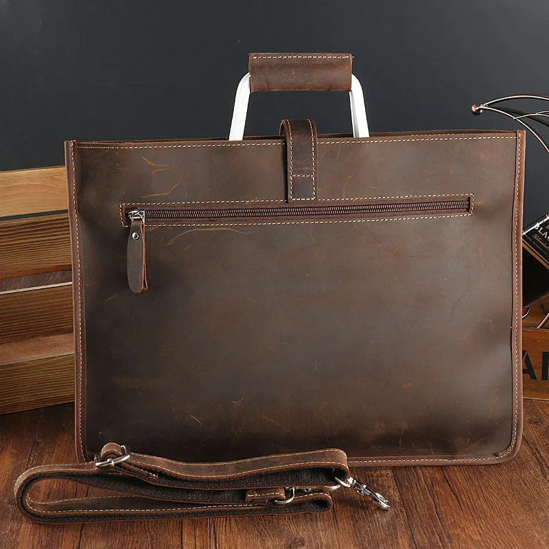 Joyir 2019 Crazy horse leather briefcase for man