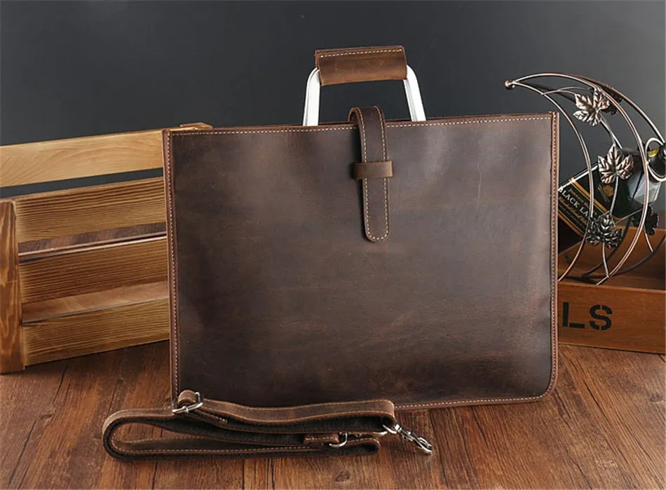 Joyir 2019 Crazy horse leather briefcase for man