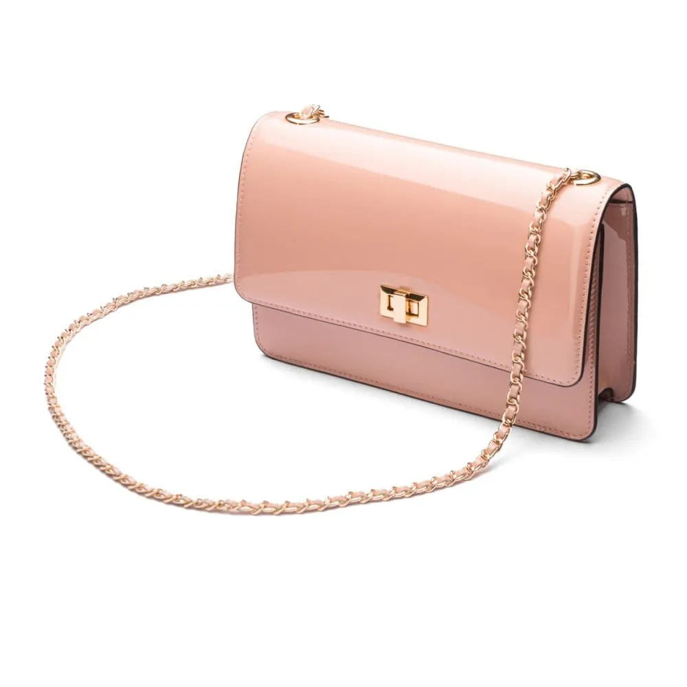 Julia Bag - Blush Patent