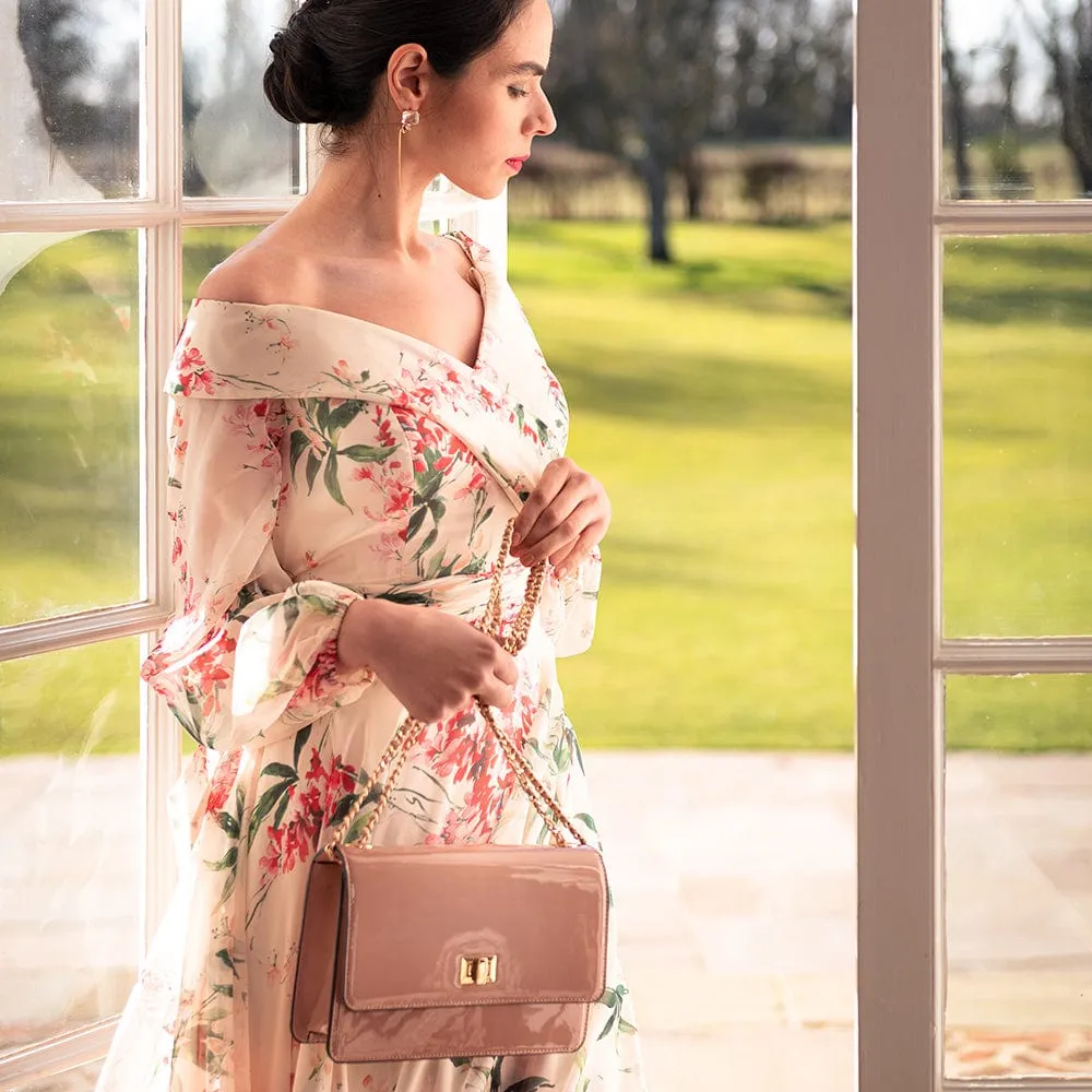 Julia Bag - Blush Patent