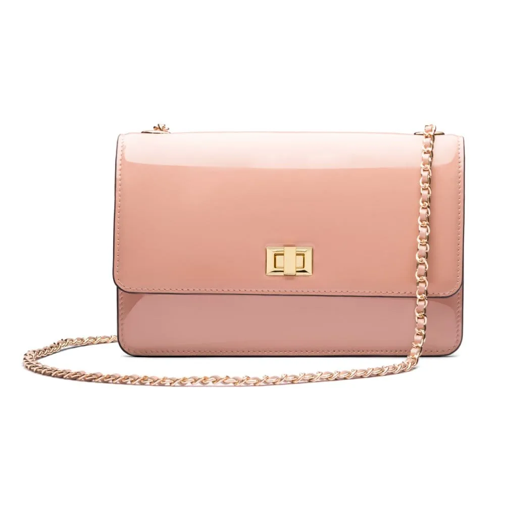 Julia Bag - Blush Patent