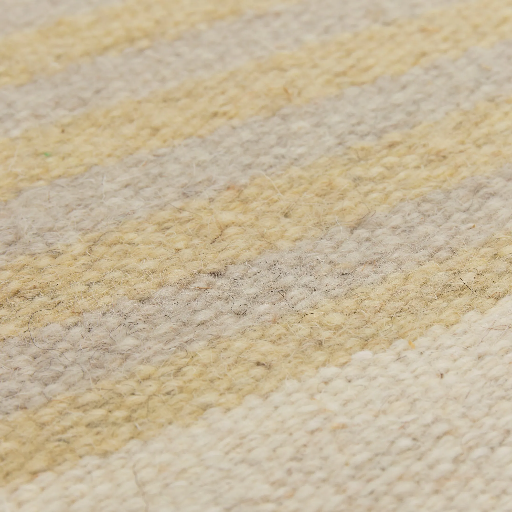 Kalan Wool Rug [Natural white & Terracotta & Clay]