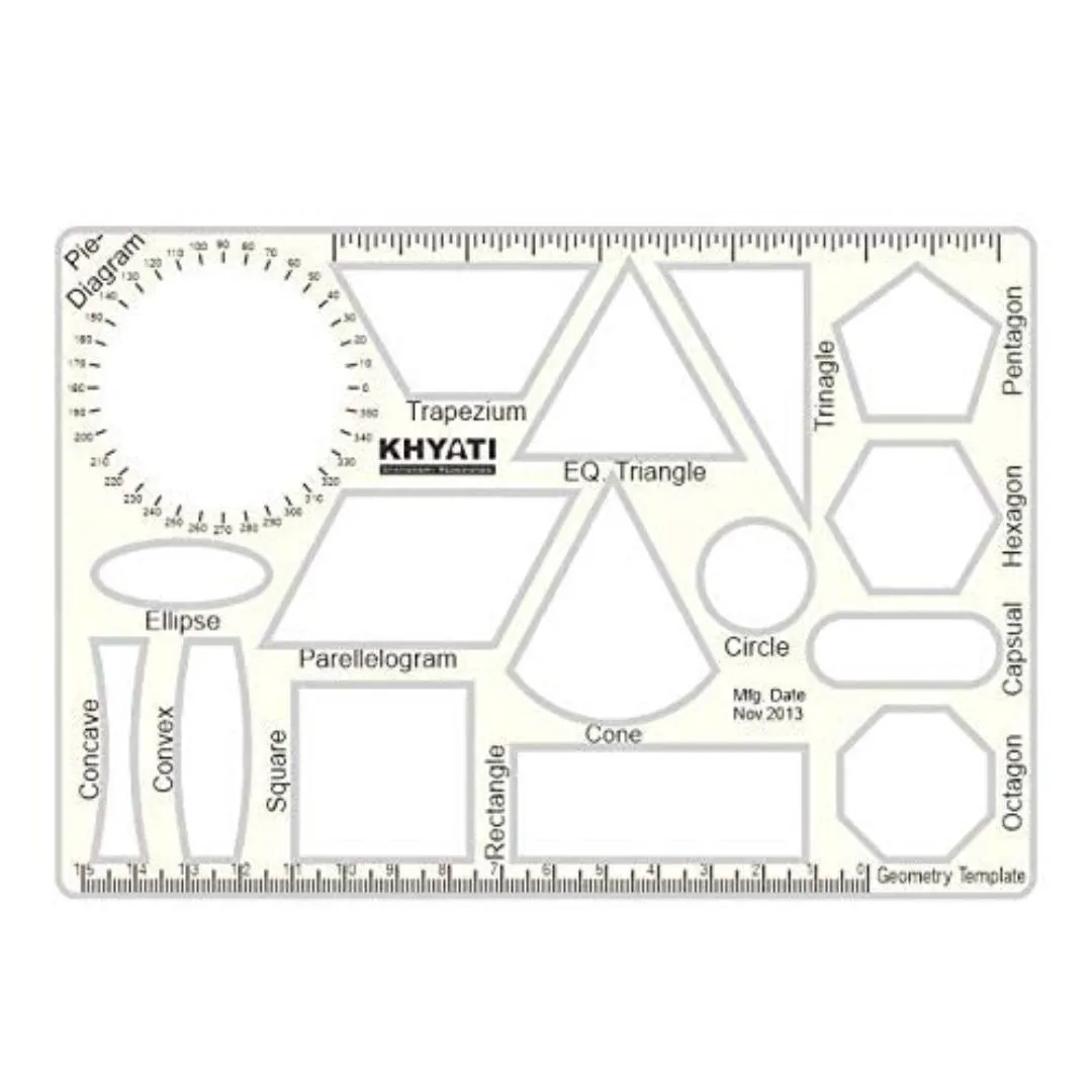 Khyati Geometry Template (16 Shapes)