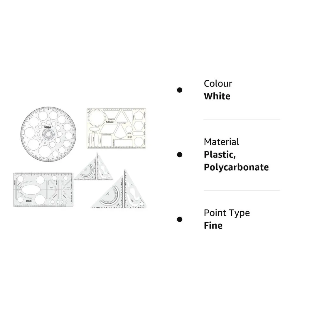 Khyati Geometry Template (16 Shapes)
