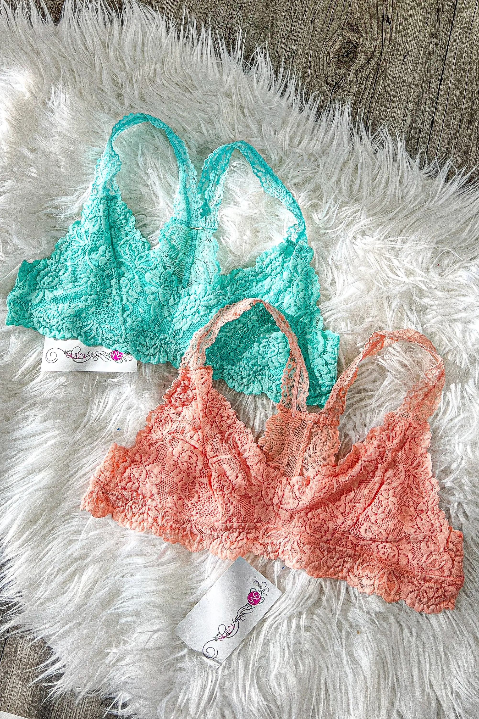 Lacexureous Gorgeous Lace Racerback Bralette