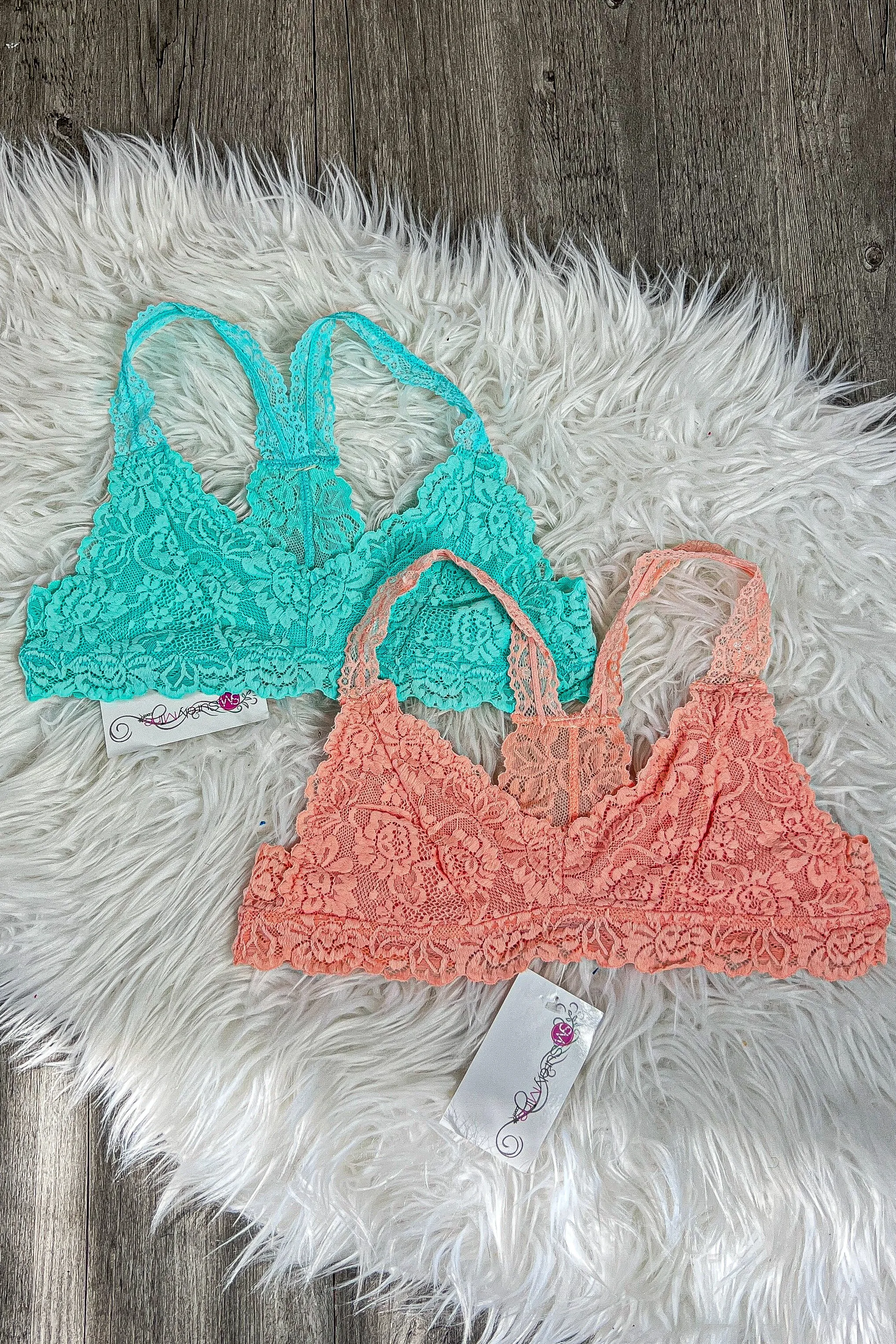 Lacexureous Gorgeous Lace Racerback Bralette