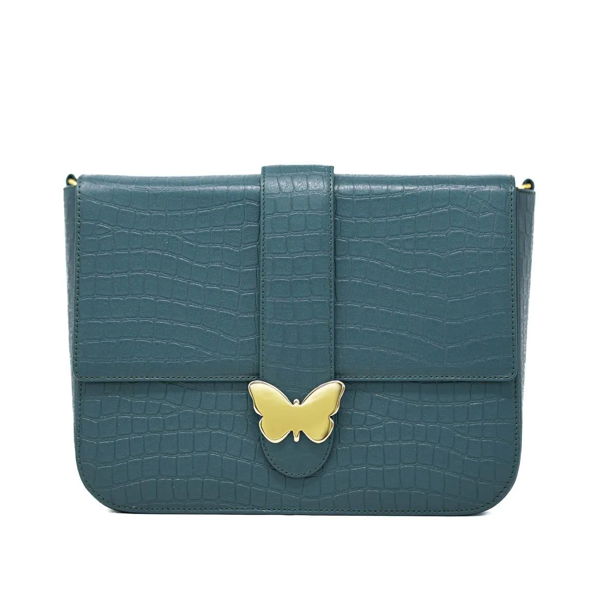 Leather Bag Monochrome Forest