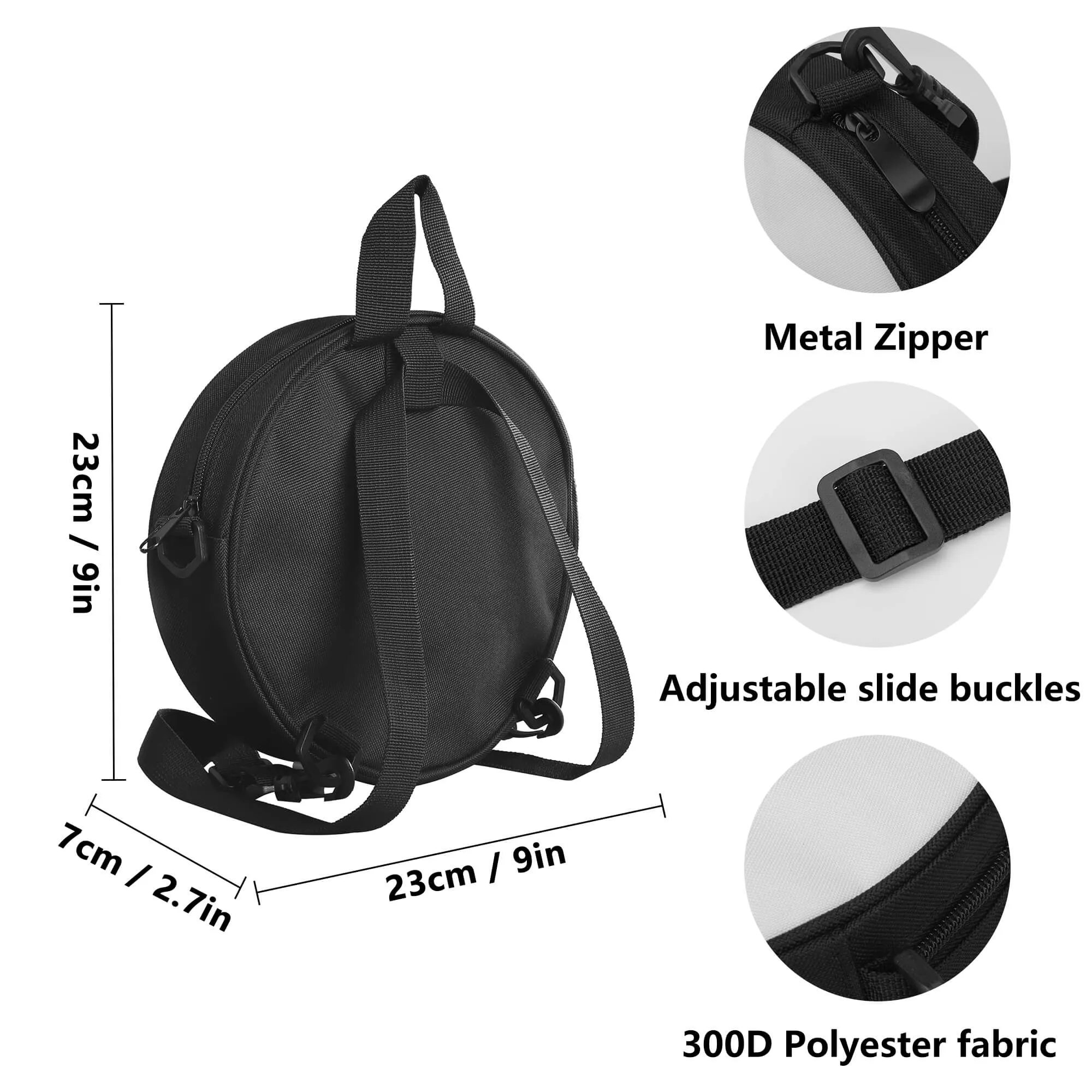 Little Shrooms Round Satchel Bag