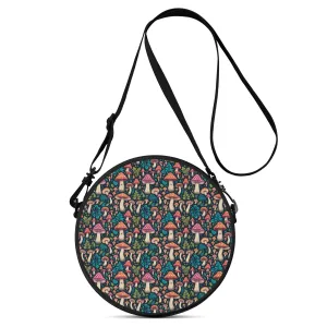 Little Shrooms Round Satchel Bag