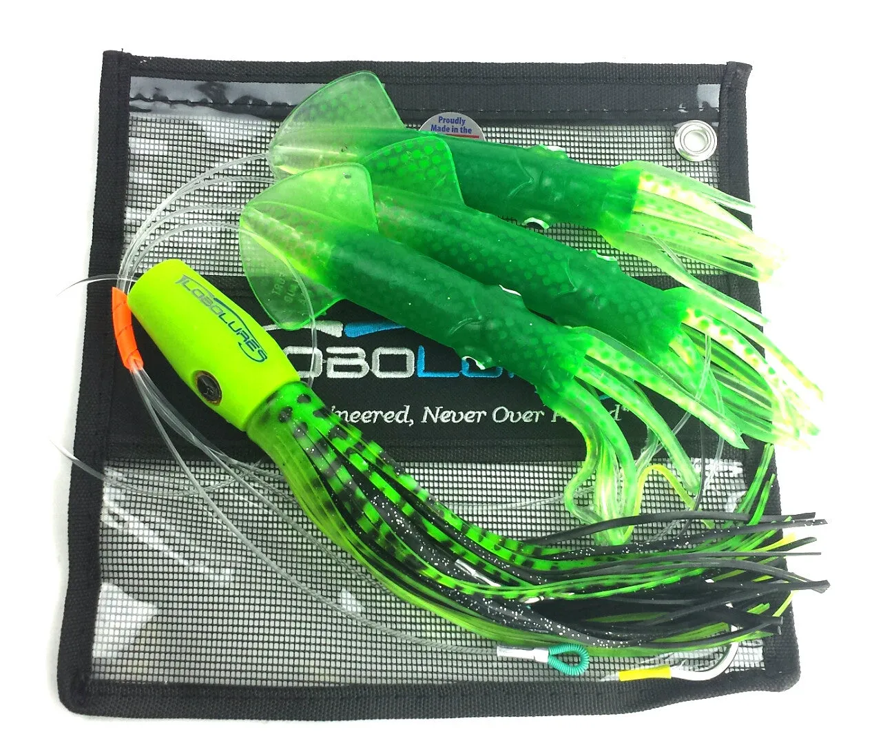 Lobo Lures #204 Typhoon Soft Head Billfish Teaser Daisy Chain