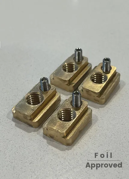 Locking T-Nut Set M8