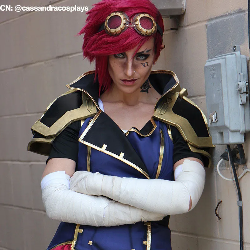 LOL Arcane Season 2 Vi Cosplay Costume Halloween Costume