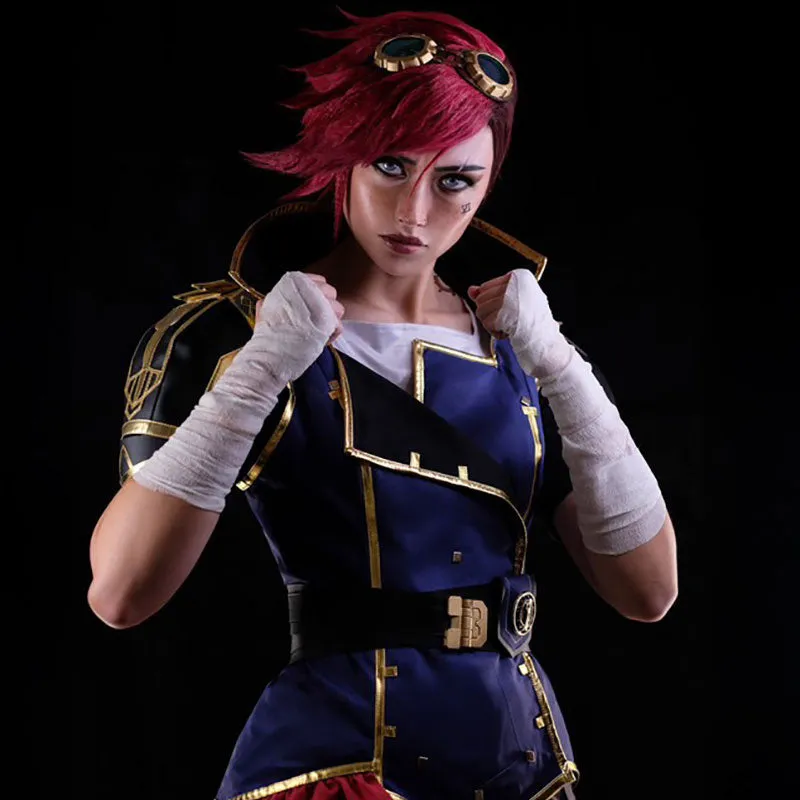 LOL Arcane Season 2 Vi Cosplay Costume Halloween Costume