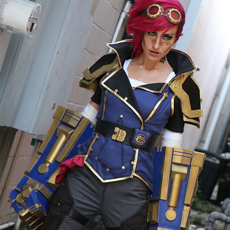 LOL Arcane Season 2 Vi Cosplay Costume Halloween Costume