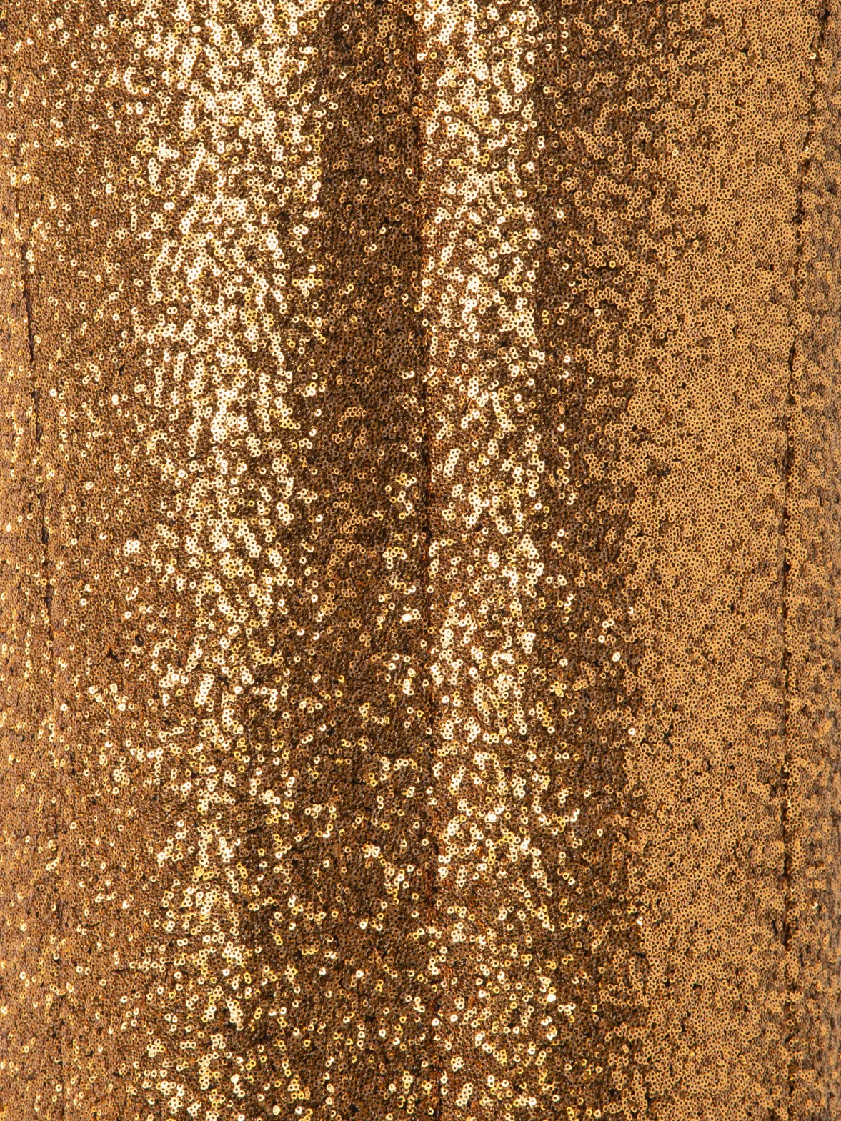 Long Sequined Evening Gown with V-Neck