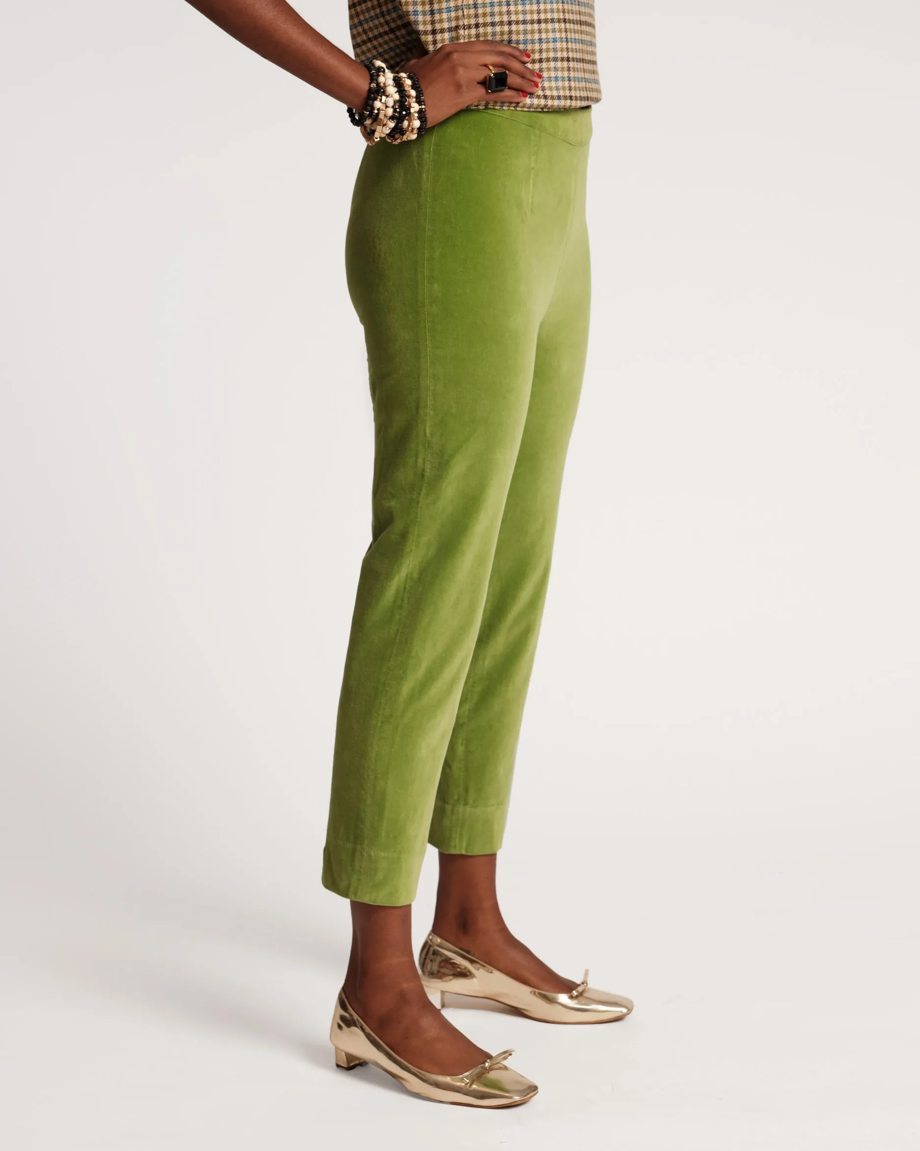 Lucy Velvet Cigarette Pant