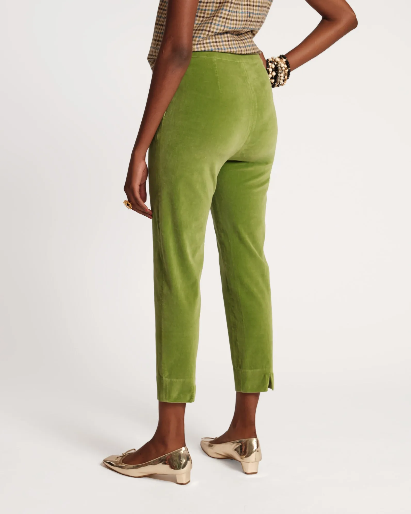 Lucy Velvet Cigarette Pant