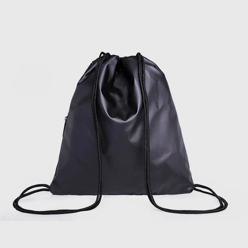 Luminous Geometric Backpack For Women Men Outdoor Drawstring Daypack