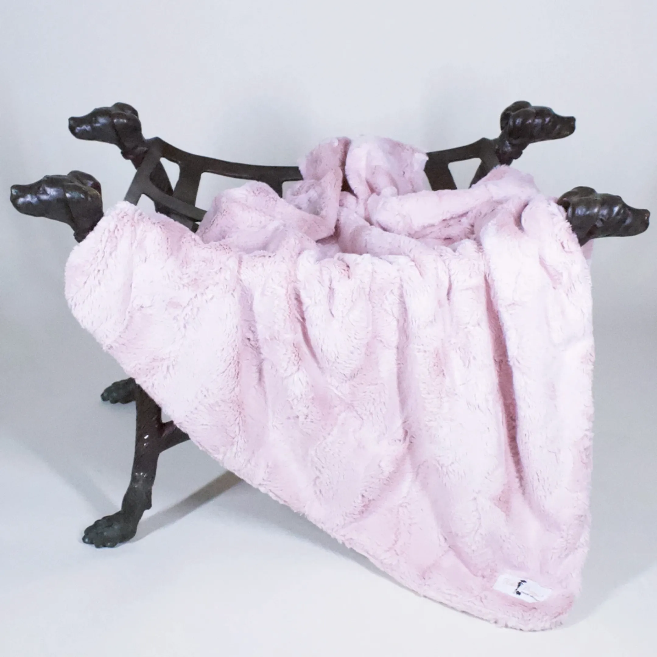 Luxe Dog Blanket - Blush