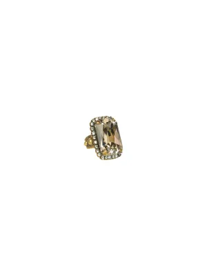Luxurious Emerald-Cut Cocktail Ring - RBT69AGAFG