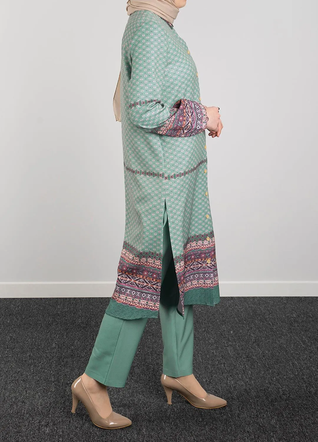 Luxurious maxi shirt
