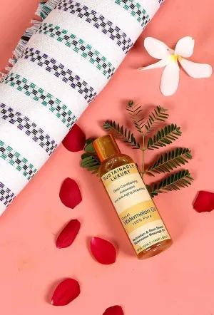 Luxurious Post Shower Watermelon Body Oil Routine