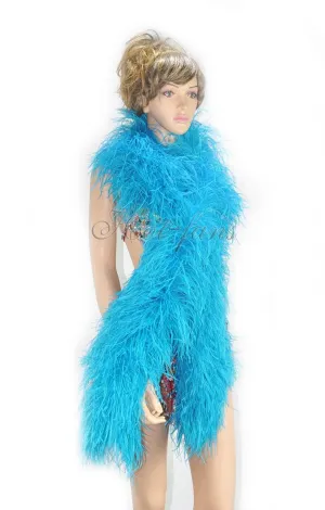 Luxurious Turquoise 12 Ply Ostrich Feather Boa