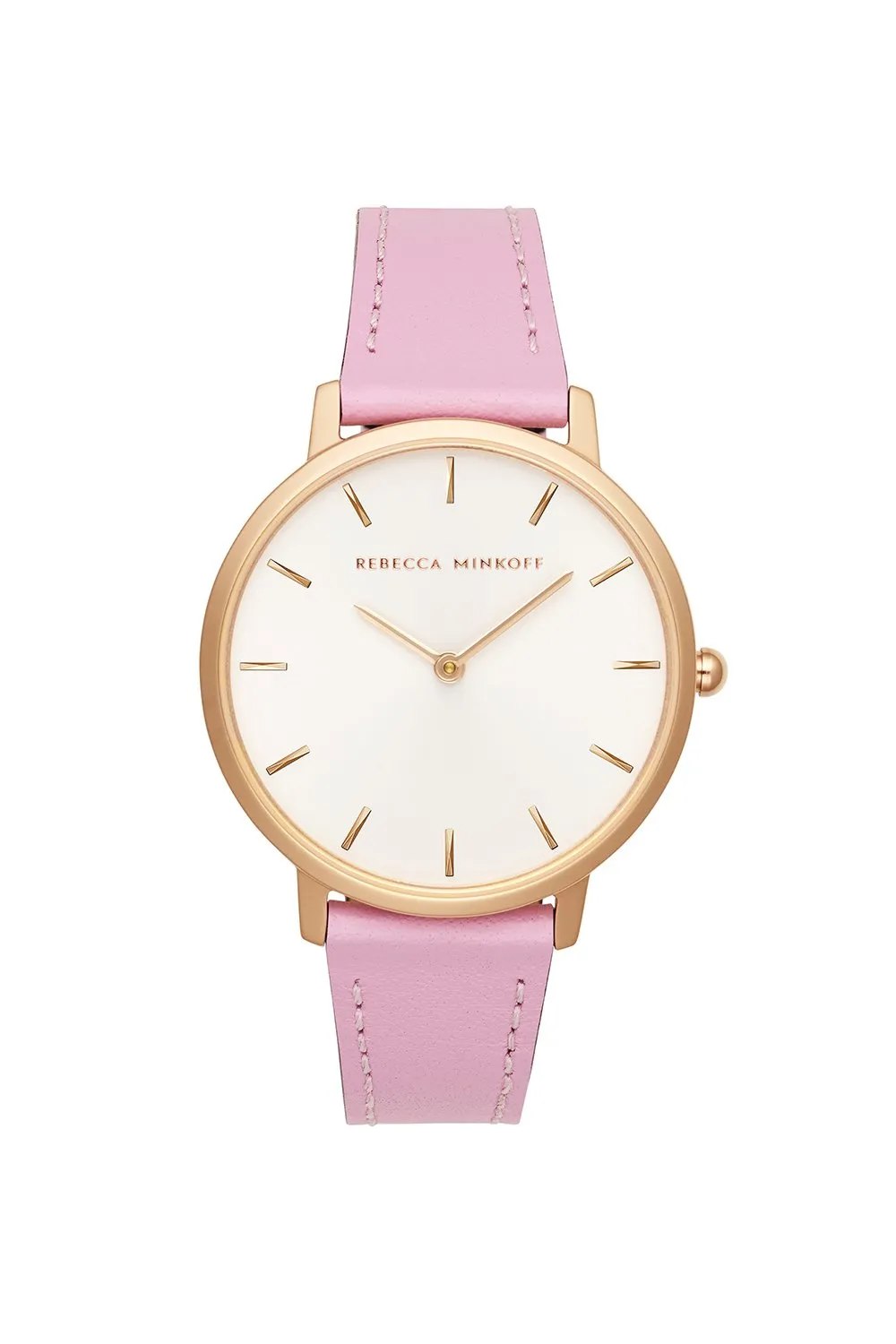 Major Rose Gold Tone Orchid Strap Watch, 35mm