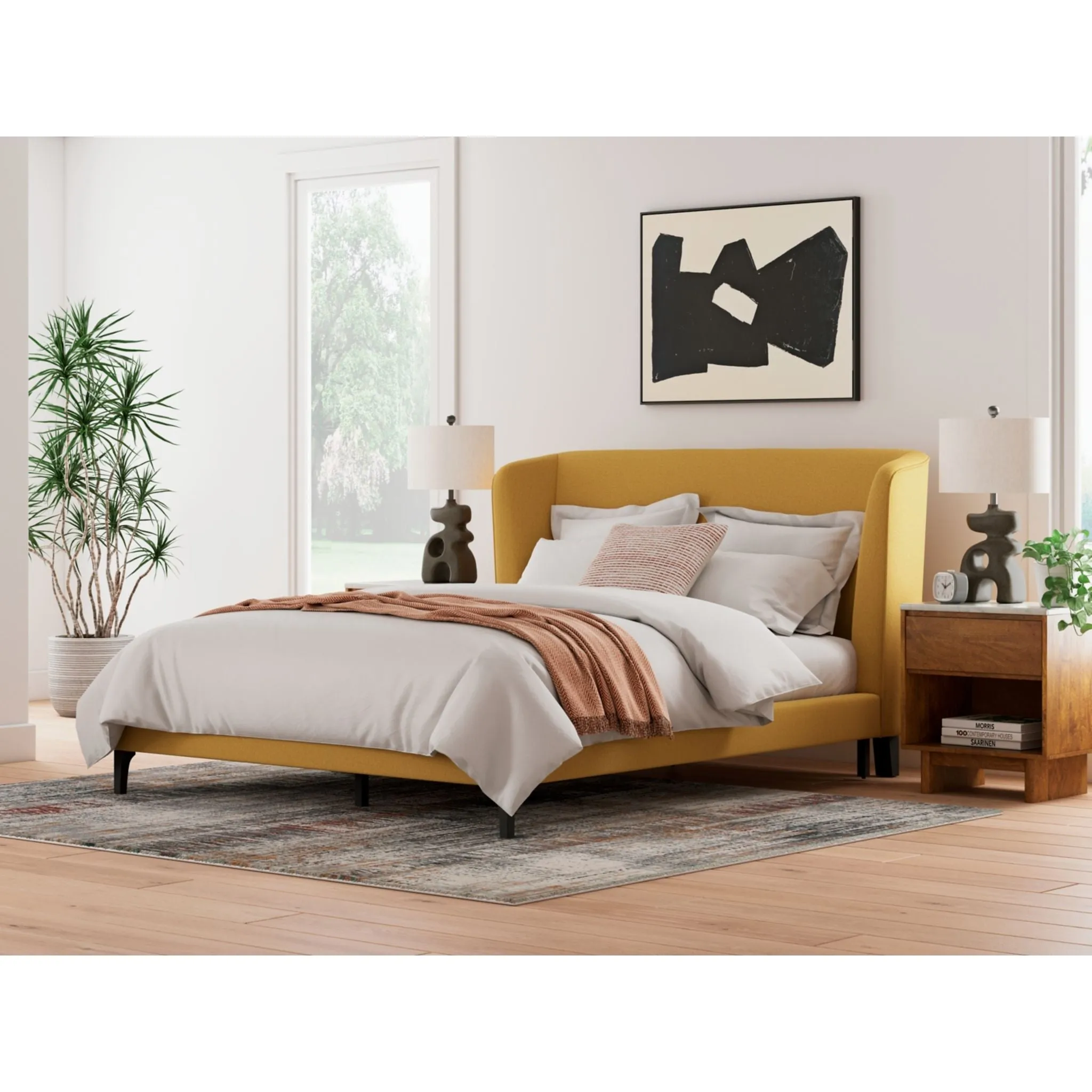 Maloken-Exclusive Upholstered Bed