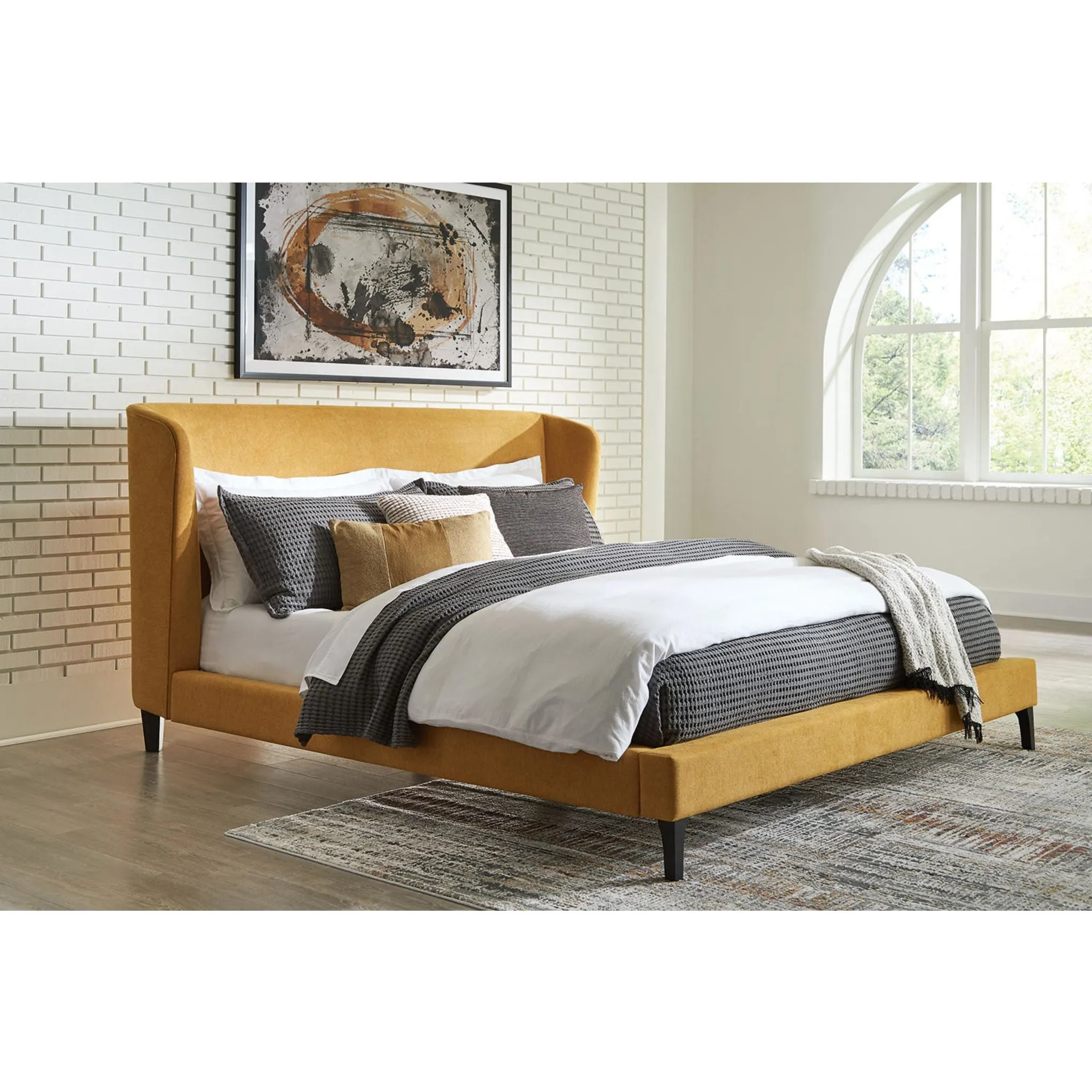Maloken-Exclusive Upholstered Bed