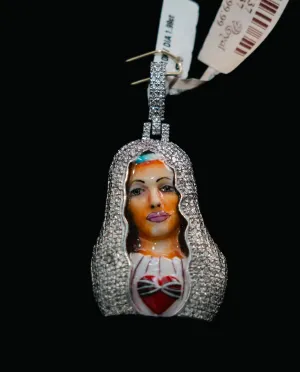 Maria Pendant 10K Yellow Gold With Diamond  1,99ct/ 15.5gr
