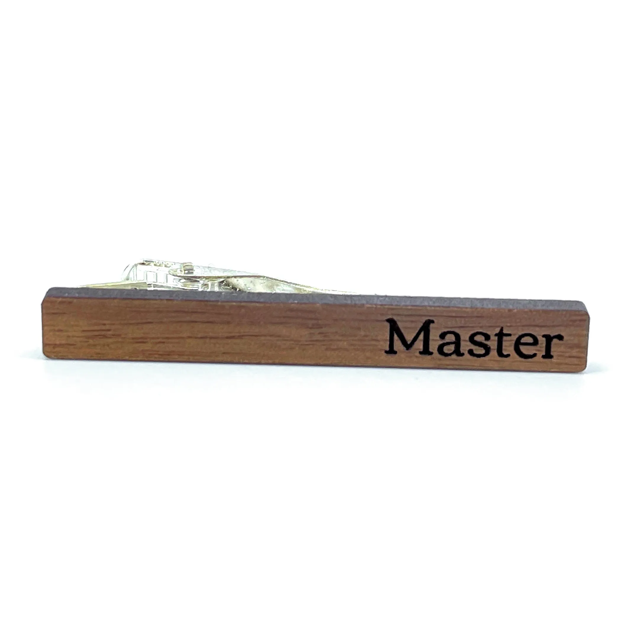 Master Walnut Wood Tie Clip