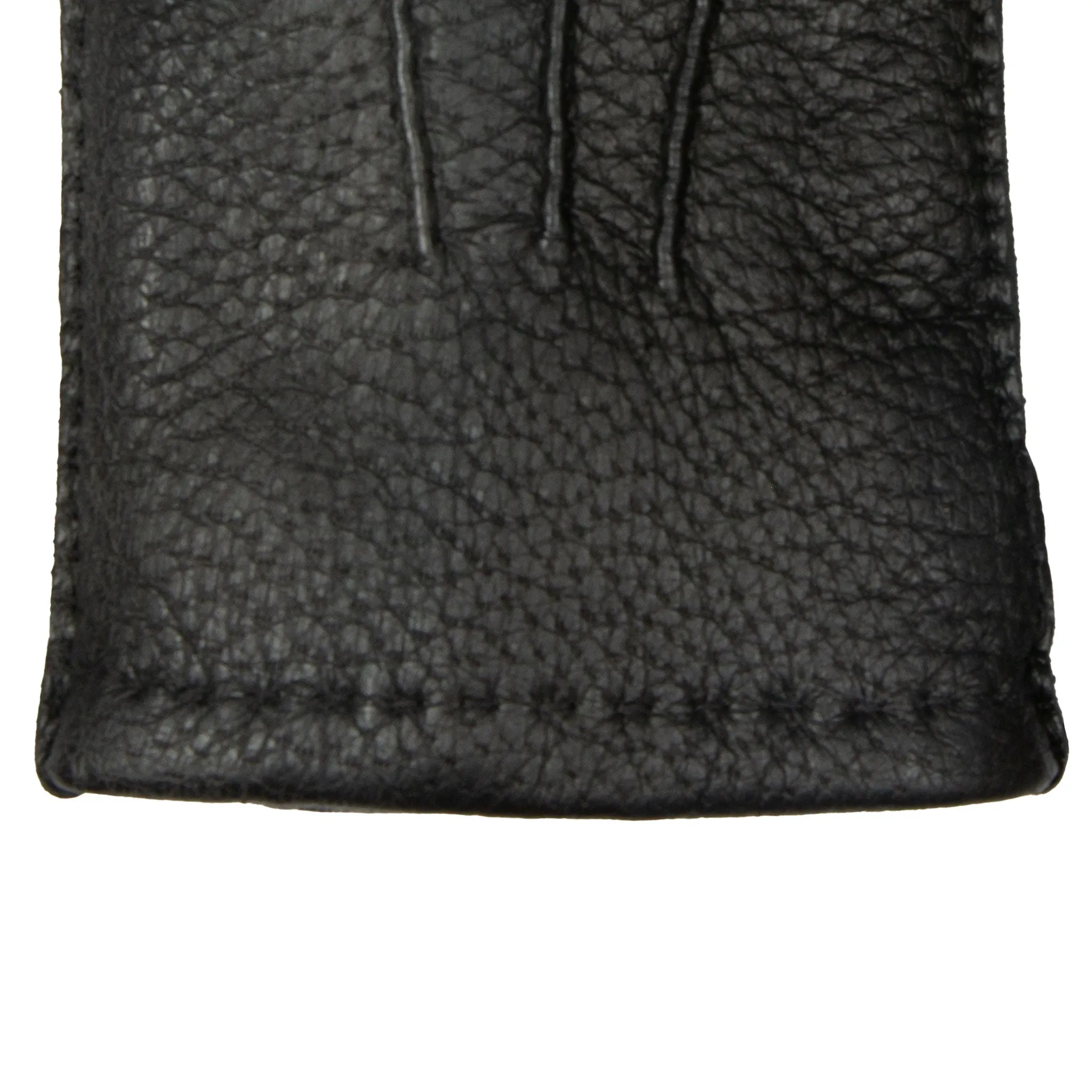Men’s Heritage Handsewn Three-Point Fur-Lined Peccary Leather Gloves