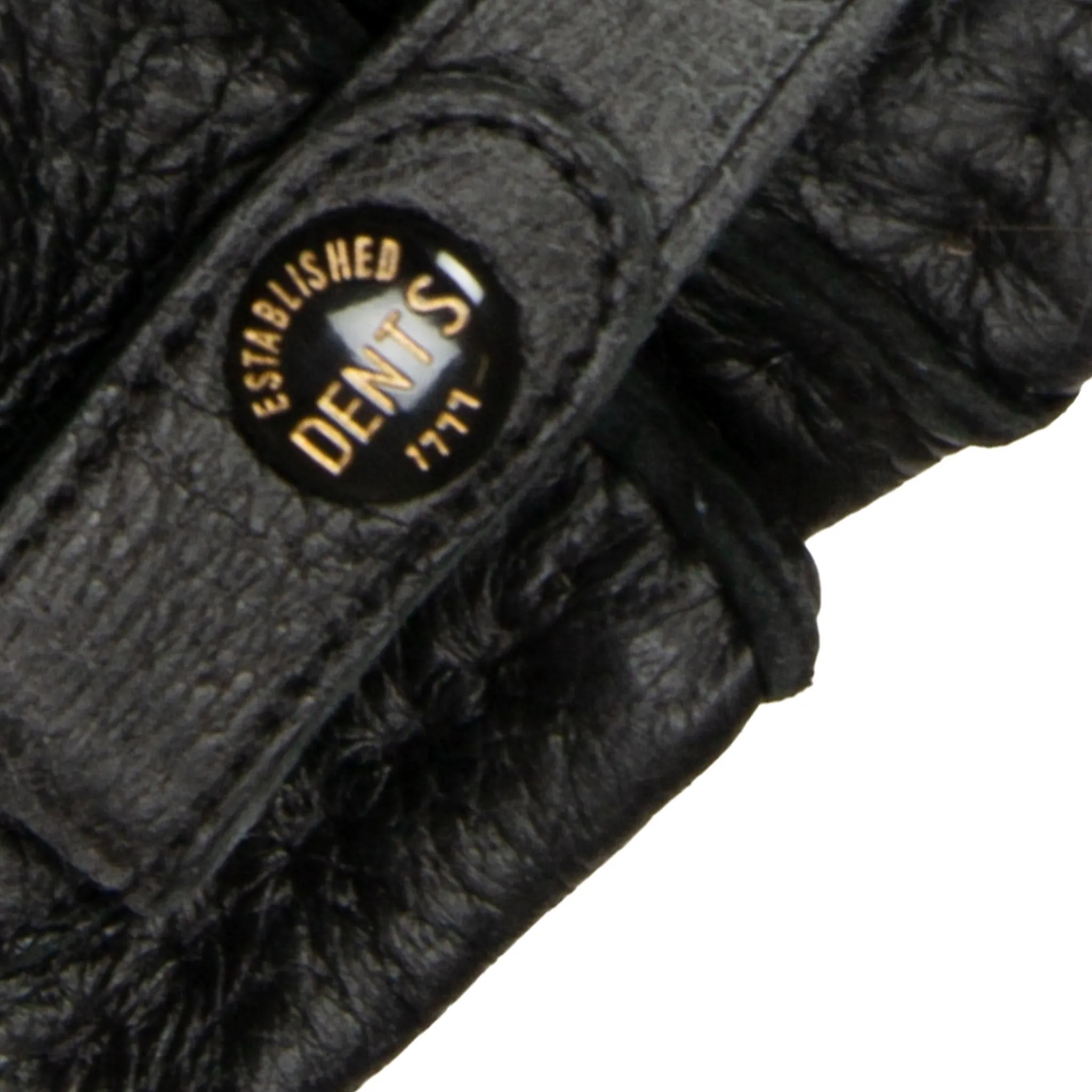 Men’s Heritage Handsewn Three-Point Fur-Lined Peccary Leather Gloves