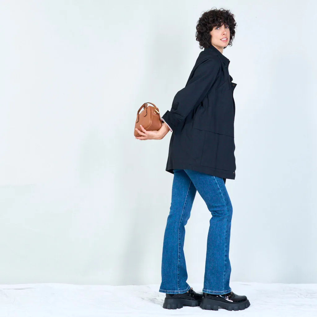 Mini leather dome satchel wholesale