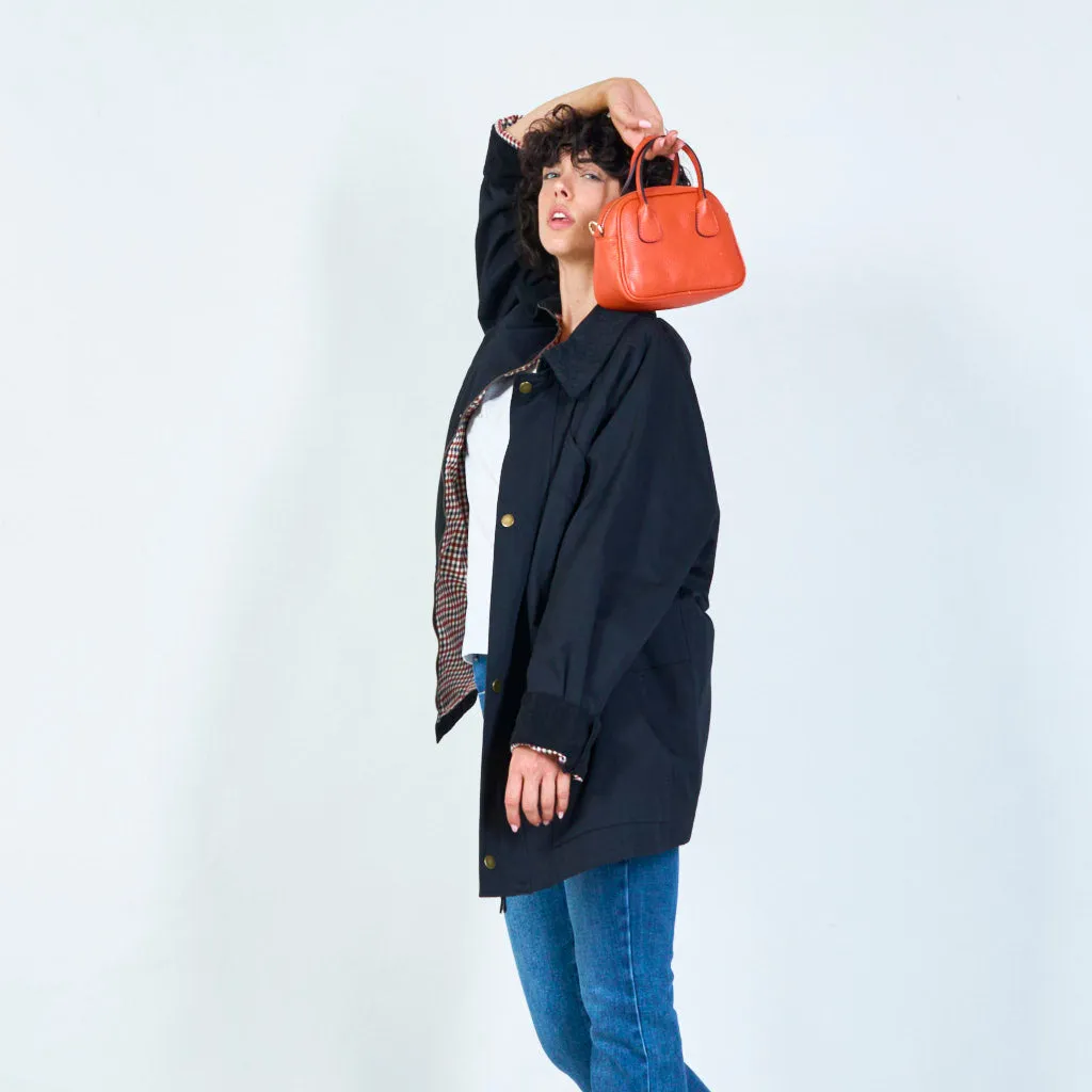 Mini leather dome satchel wholesale