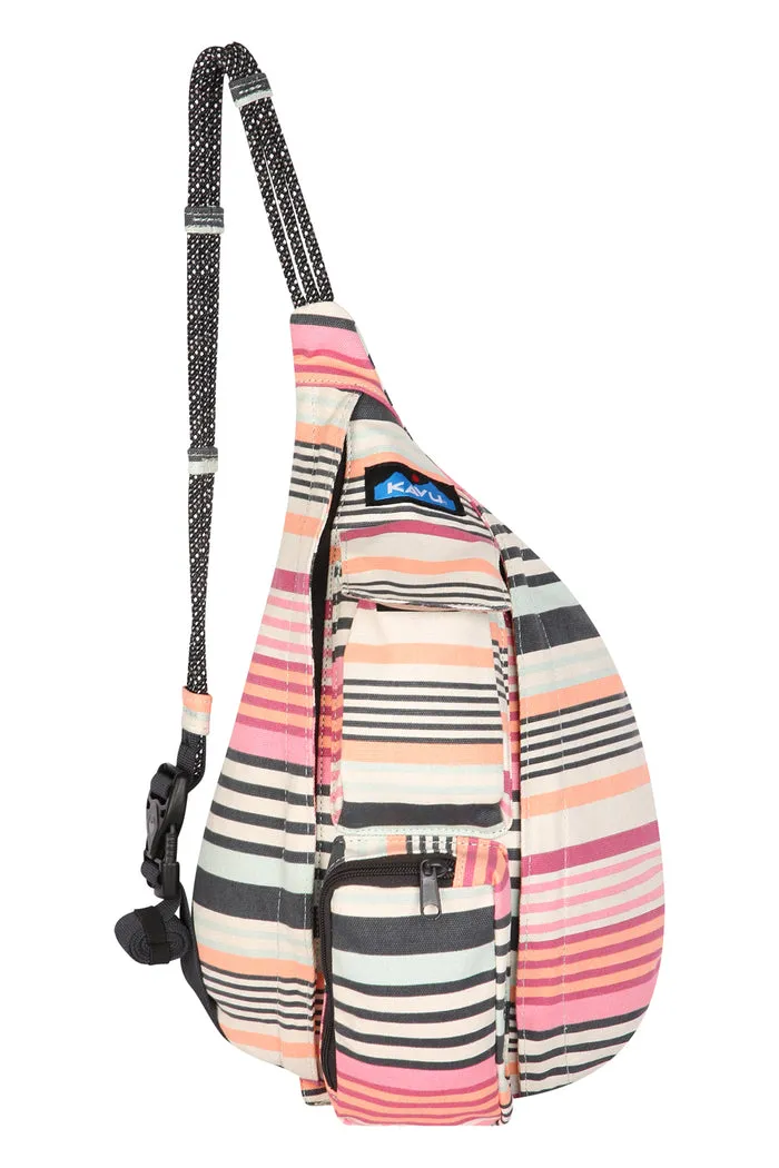 Mini Rope Bag - Midsummer Stripe