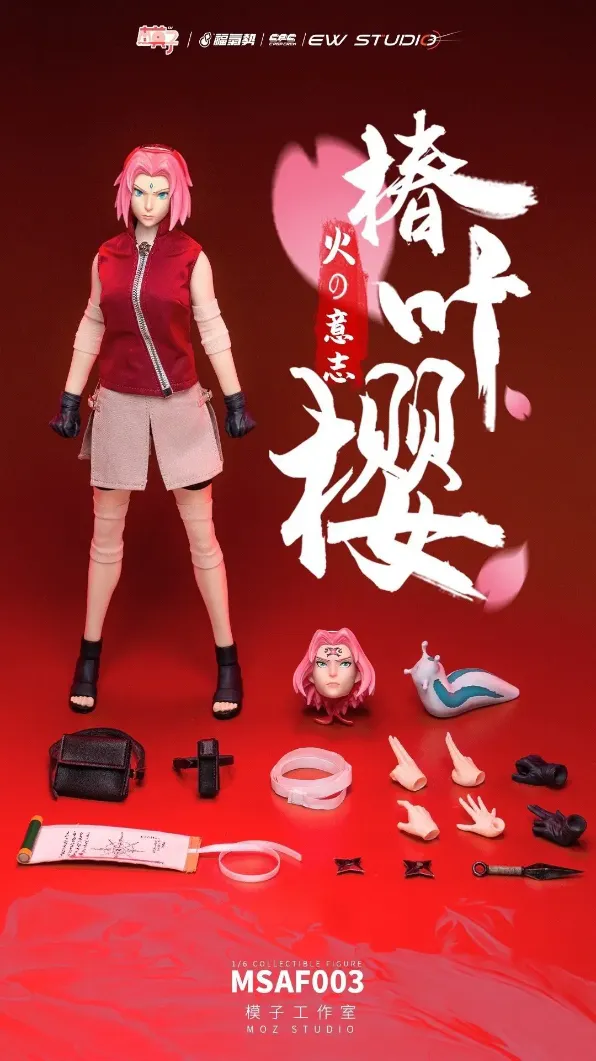 Moz Studio Naruto Sakura Haruno 1/6 Scale Collectible Figure