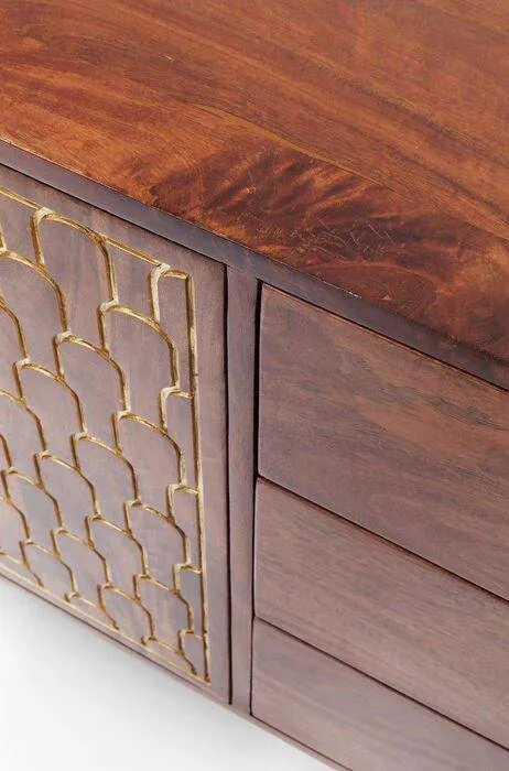 Muskat Brown Mango Wood Sideboard