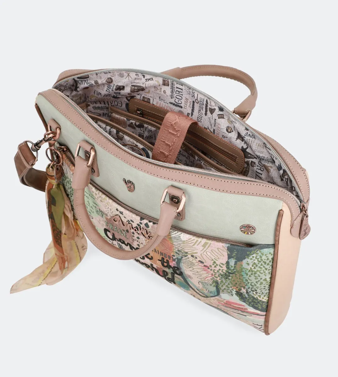 Nature printed document case