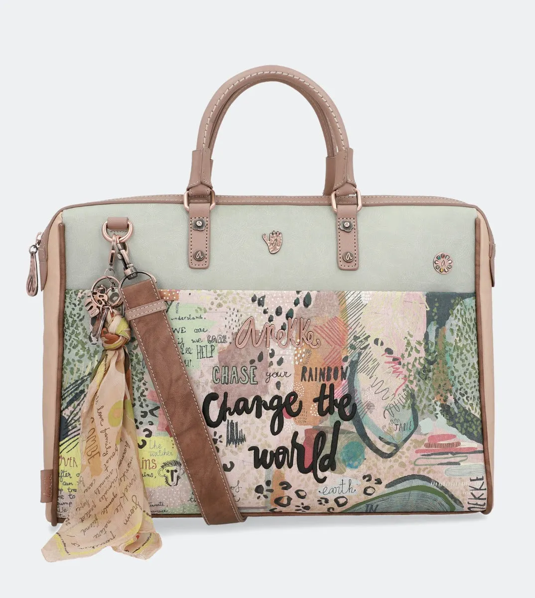Nature printed document case