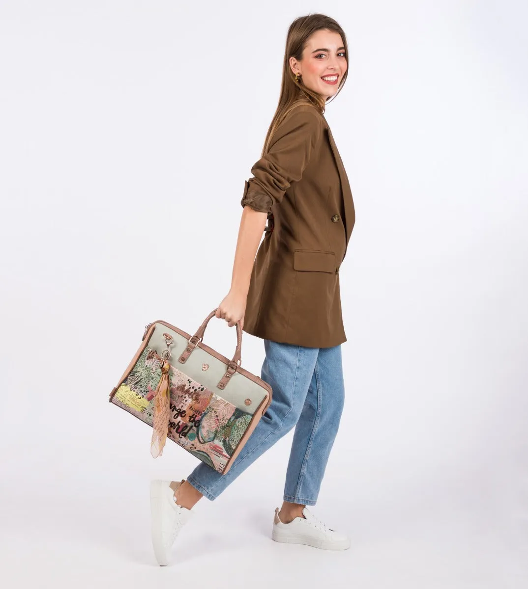 Nature printed document case