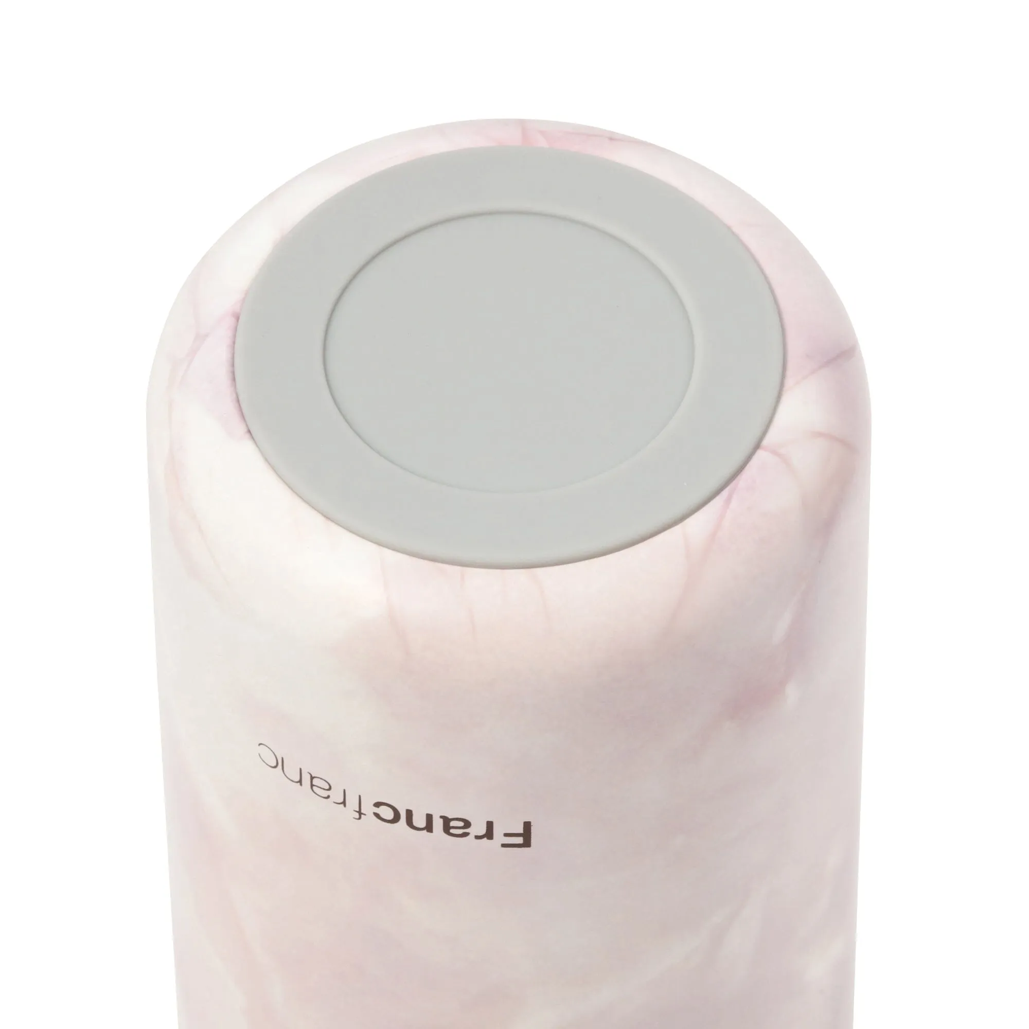 One-Touch Stainless Steel Bottle 480Ml Marble Brown