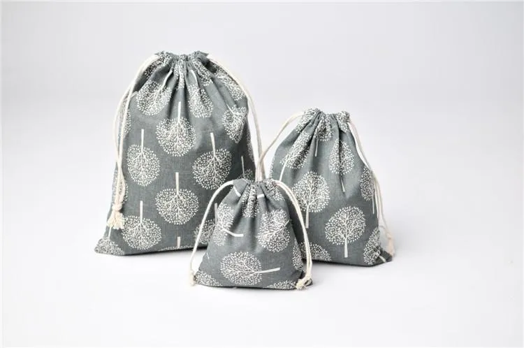 Organic Environmental Printed Storage Bag  Gift Bag