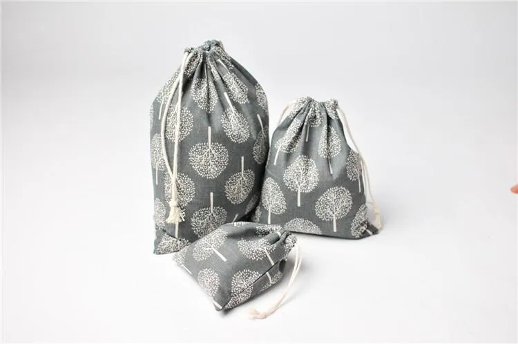 Organic Environmental Printed Storage Bag  Gift Bag