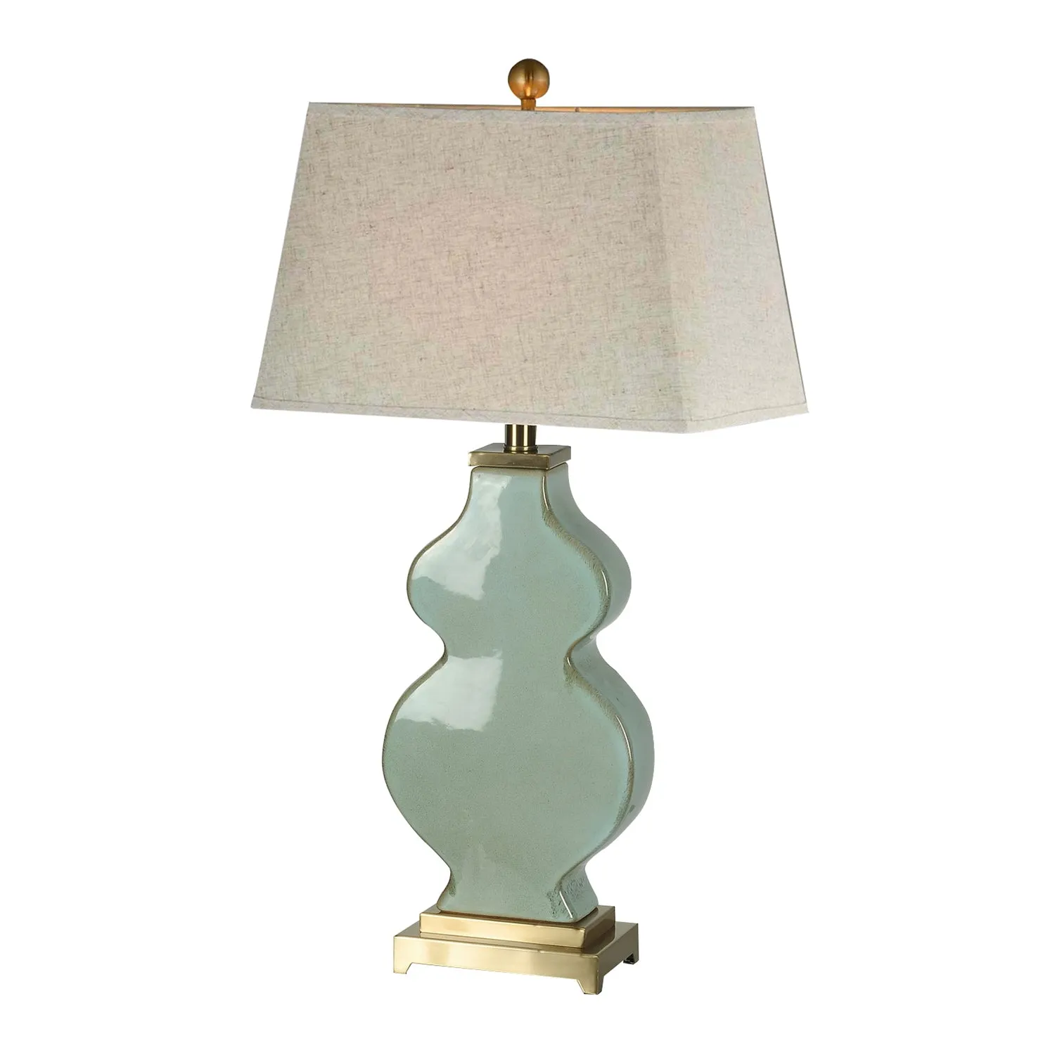 Oriental Gourd Table Lamp