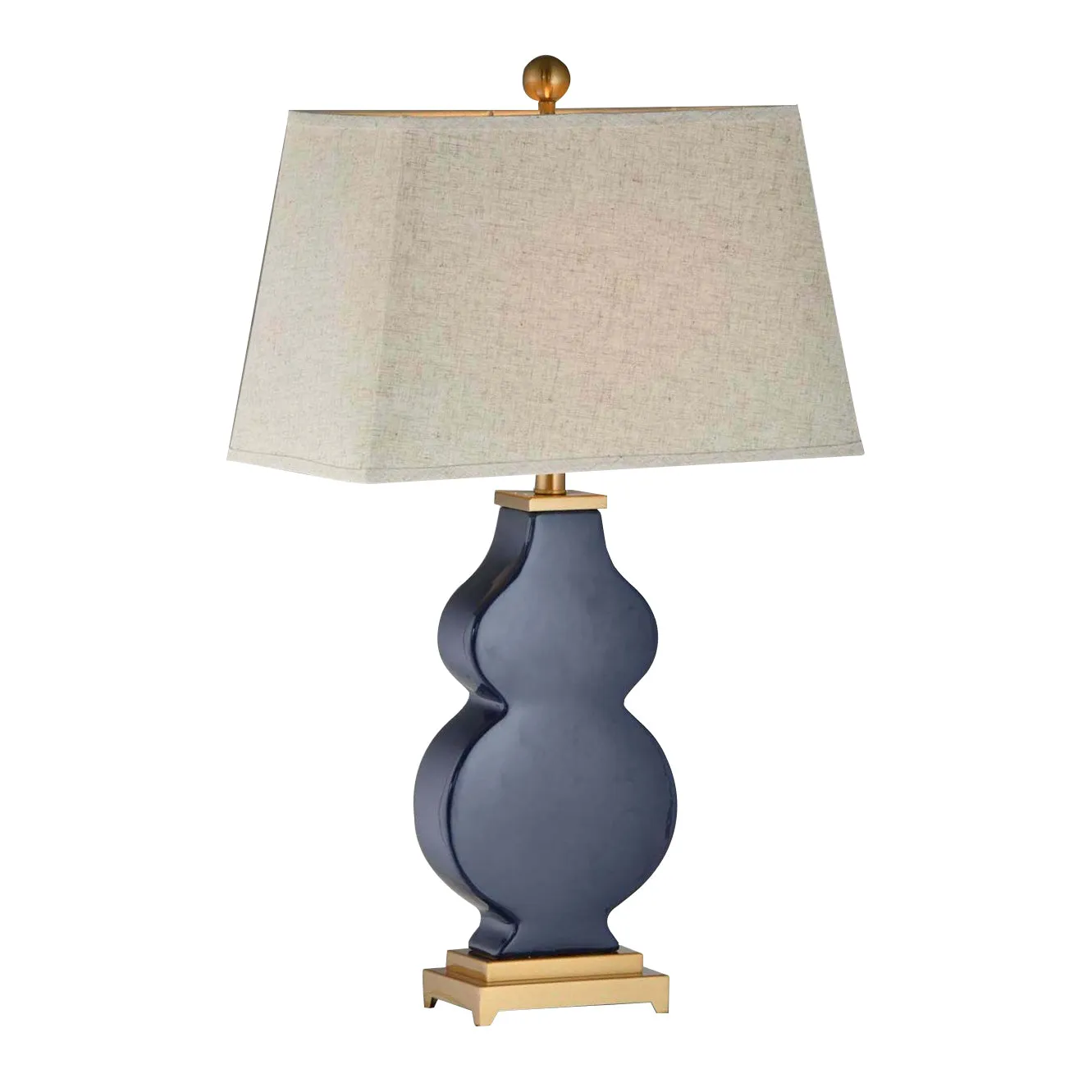 Oriental Gourd Table Lamp