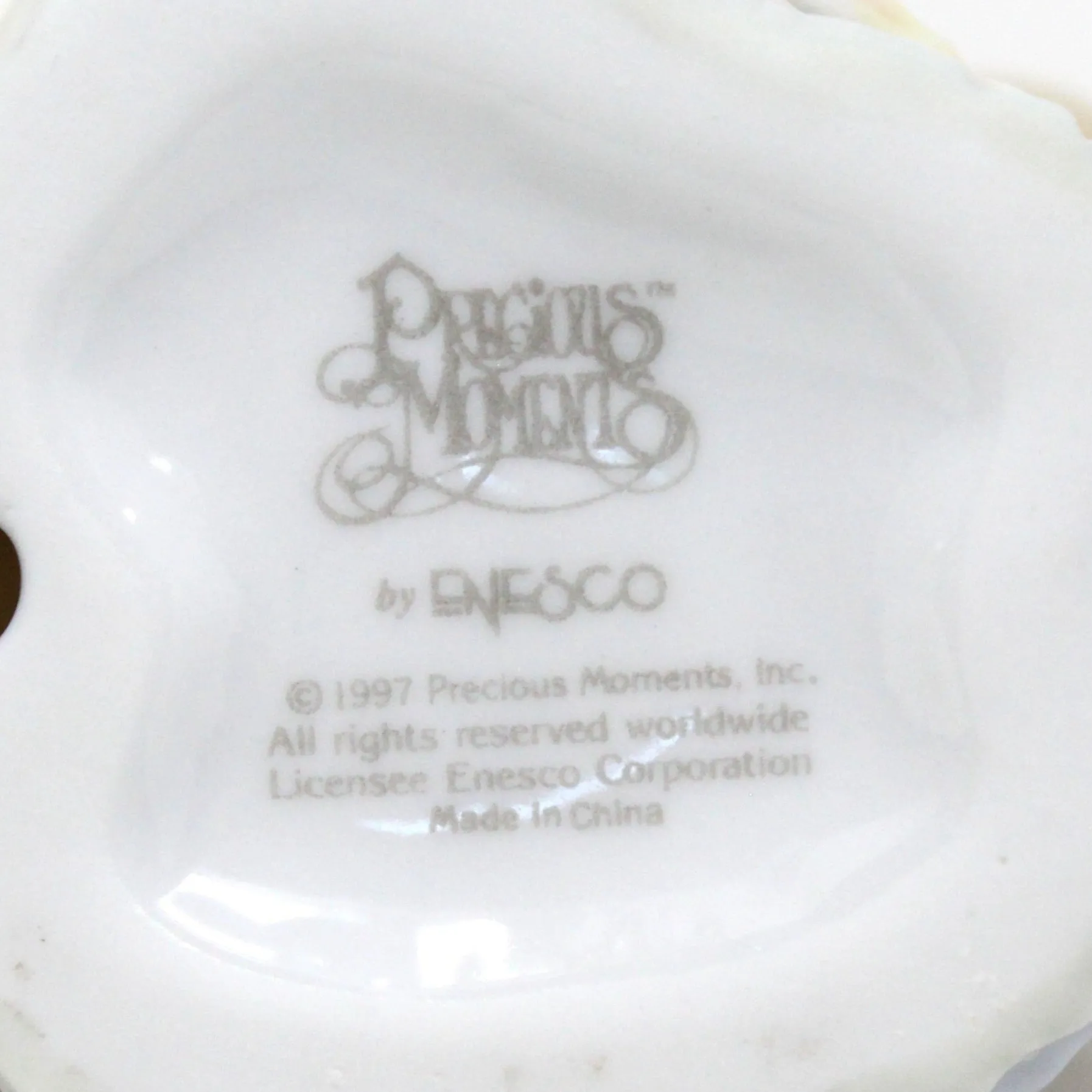 Ornaments, Enesco, Precious Moments Holy Family Nativity for Avon 1997