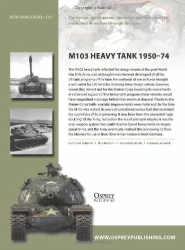Osprey - M103 Heavy Tank 1950-74