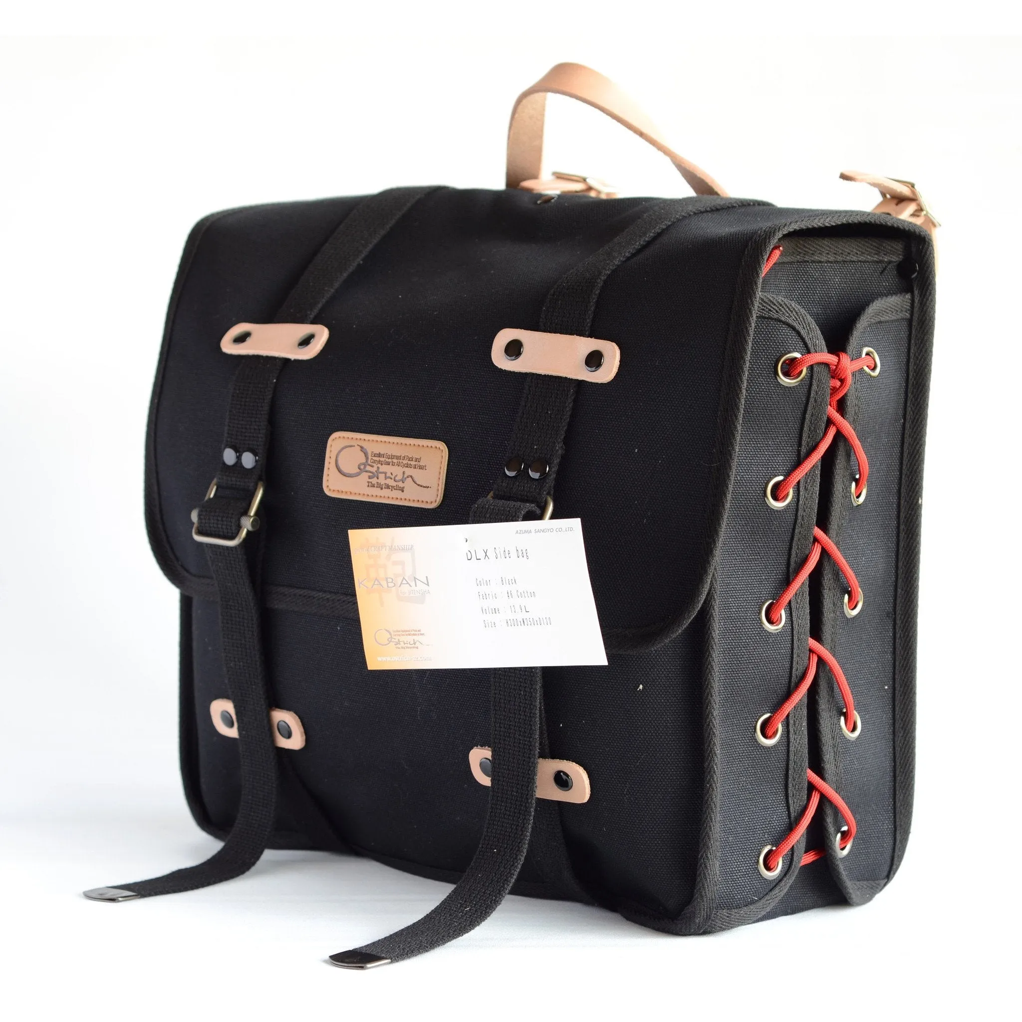 Ostrich DLX Pannier Bag Khaki Green
